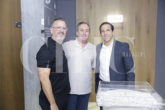 Bernardo Pozas, Enrique Rousseau y David Villarreal 2