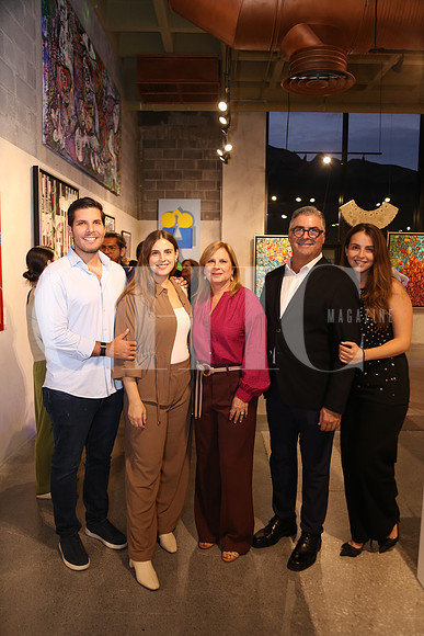 Alvaro Aguirre, Marigel Garza, María Zambrano, Patricio Garza y Viviana Garza 1