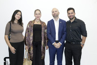 Gloria Álvarez, Alejandra Rodríguez, Joe Aragon y Gilberto Guerra