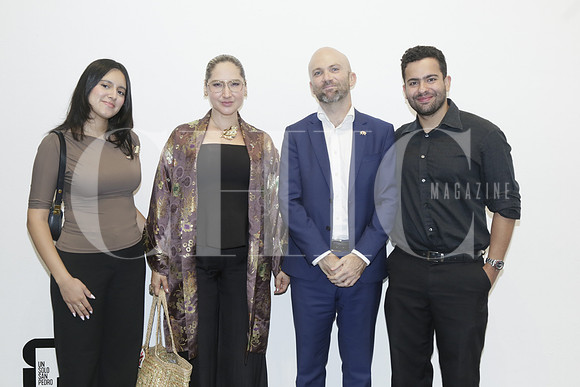 Gloria Álvarez, Alejandra Rodríguez, Joe Aragon y Gilberto Guerra
