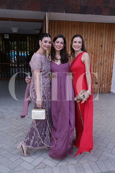 Elena de Gasperin, Isabela Elizondo y Paulina Zambrano 1