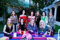 Graciela Tancredi, Martha Martínez de Ruiz, Martha Rangel, Mina Villarreal, Margarita González, María Esther Assad de Bichara, Lourdes González, Marlene Dávila, Marina Benavides y Tey González