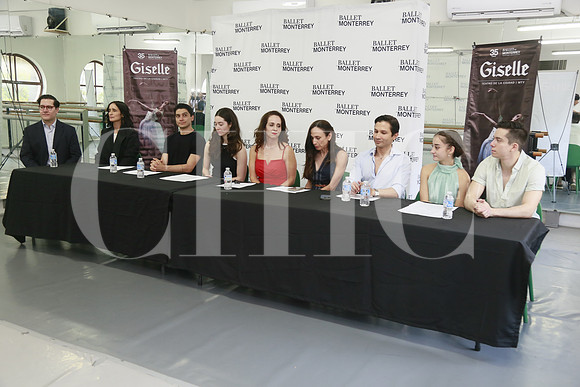 Felipe Tristan, Yvonne Venegas, Argenis Montalvo, Greta Elizondo, Gaby Elizondo, Yolanda Garza, Yosvani Ramos, Ana Godoy y Axel Jaramillo