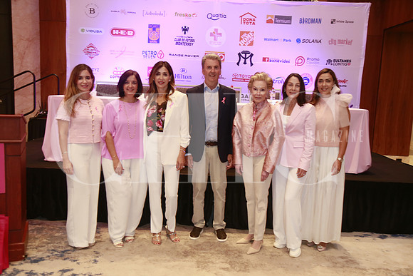 Yolis Rodríguez, Alicia Canales, María medellín , Ernesto Milmo, Betty Schwarz, Gaby Navarro y Cristina Gutíerrez (2)
