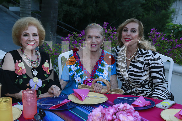 Sandra Santos de De la Garza, Rosy Cabrera y Maria Esther Assad de Bichara (2)