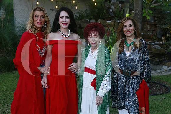Yvonne Hayak, Martha de Ruíz, Lupina Vara de Mejia y Olga Mejia