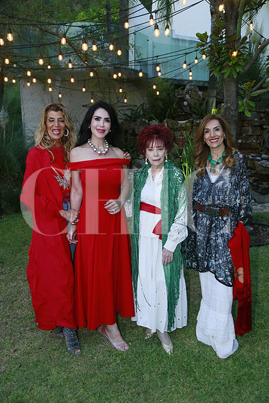 Yvonne Hayak, Martha de Ruíz, Lupina Vara de Mejia y Olga Mejia (2)