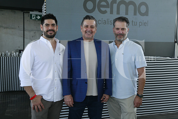 Omar Galicia, Gabriel Zavala y Enrique Villarreal