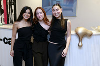 Cristina De la Maza, Eugenia Ramírez y Bárbara Morales