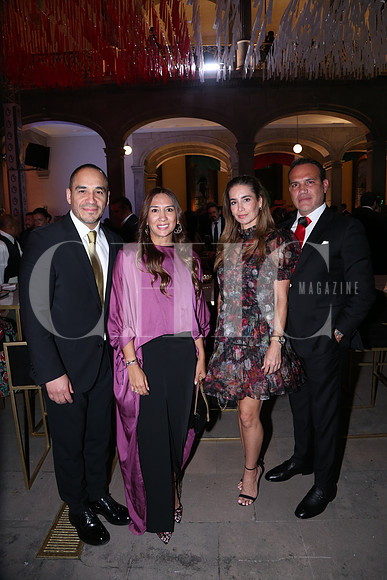 Carlos Contreras, Betzabe Rocha, Marien Palacios y Fabian Arrambide0
