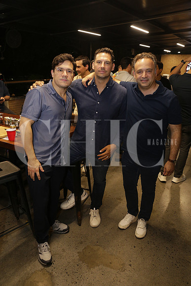 Hugo Villarreal, Juan Pablo Flores y Andrés Peña 2