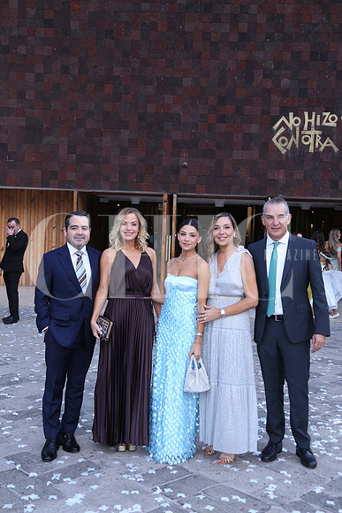 Oscar Zavala, Frida Erhard de Zavala, Alana de la Garza, Janeth Lamas y Raúl de la Garza 1