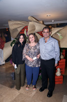 Claudia Nader de Peña, Rosa Elvira de Peña y Rafael Peña