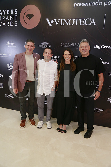 Alex Martínez, Alberto Senties, Daniela Mijares e Higinio Rodriguez (2)