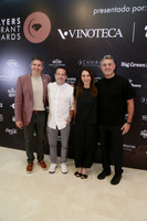 Alex Martínez, Alberto Senties, Daniela Mijares e Higinio Rodriguez