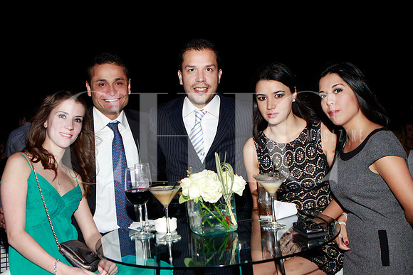 iria Prado, Francisco Villalpando, Ricardo Aceitia, Lisett Jalil y Paola Mora