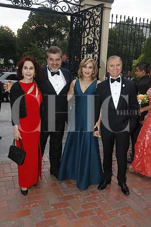 Ninfa Clariond de Guerra, José Eduardo Guerra, María Clariond de De la Garza y Óscar De la Garza