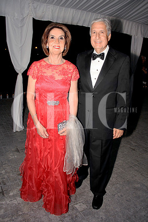 Magdalena Margáin de Ramírez y David Noel Ramírez