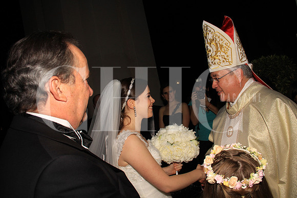 Milarca con el Cardenasl Francisco Robles