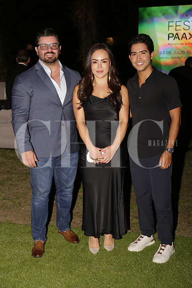 Luis Guerra, Valeria Sosa y Max Garza 1
