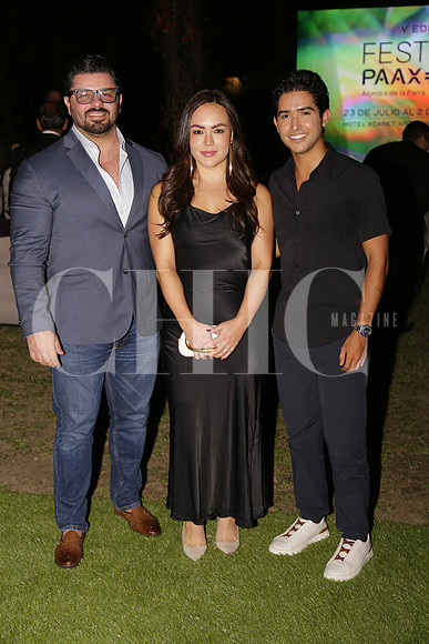 Luis Guerra, Valeria Sosa y Max Garza 2