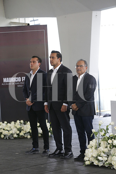 Manuel Guerra Cavazos, Jesús Nava y Andrés Mijes