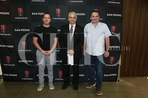 Alejandro Treviño, Román Elizalde y Jorge Garza (2)