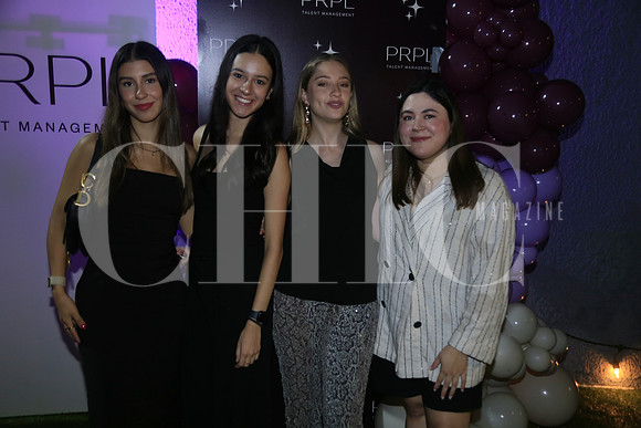 Majo Corona, Regina Granados, Abril Cantú y Julieta Tijerina