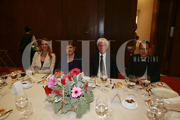 Ana Cristina Treviño, María Cristina González Parás, Fernando Treviño y Alberto Sánchez