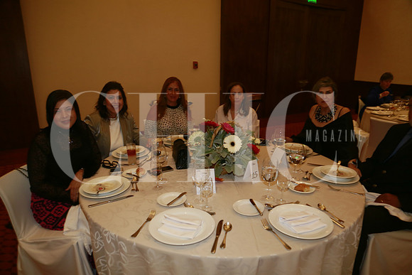Aurora Esquivel, Yayis Garza, Paty Carranza, Angeles García y Myrna García y Eliseo Hinojosa