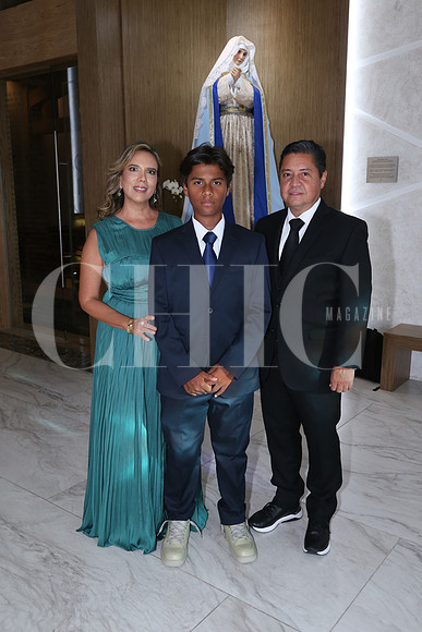 Claudia Calderón, Andrés Osuna y Antonio Osuna