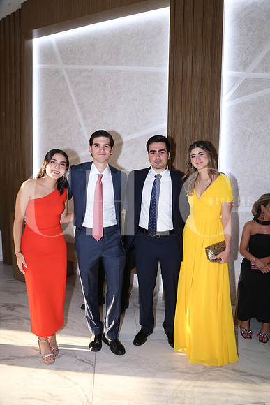 Juliana Llarena, Eugenio Muret, Fernando Garza y Katina Gutiérrez 1