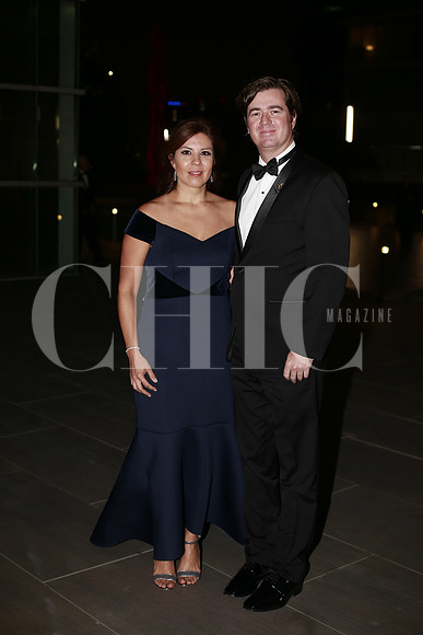 Philip Bland y Claudia de Bland