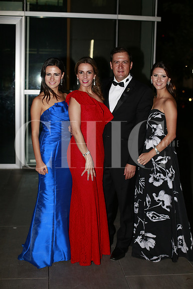 Vivian Sagaon, Jaqueline Font de Sagaon, Jorge Sagaon y Valeria Sagaon