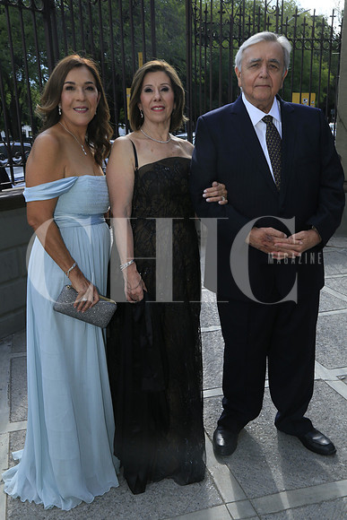 Celina Lozano, Alejandra De León de Zamacona e Ignacio Zamacona