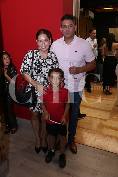 Any Sánchez, Jaziel López y Daniel López 0