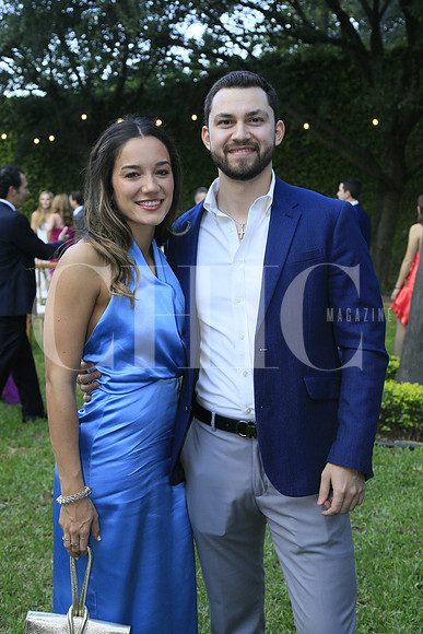 Natalia Cavazos y Carlos Treviño