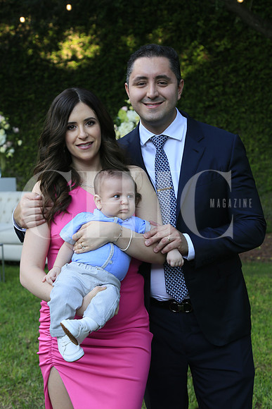 Priscila Escalante, Sergio Santa María y Sergio Roberto Santamaría