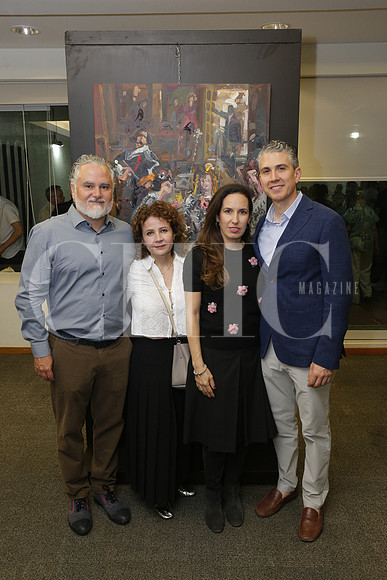 Andrés Safa, Alejandra Castañeda, Laura Dade y Pedro chapa 1
