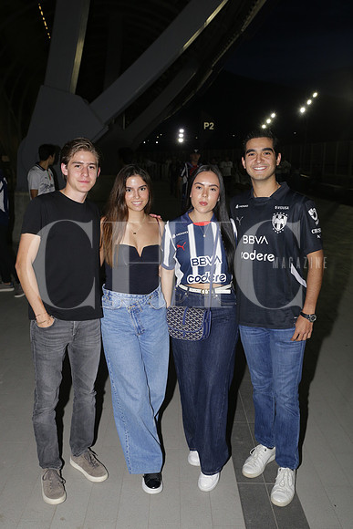 Andrés Gonzalez, Ana Paula Chavez, Valeria Villarreal y Ricardo Garza 2