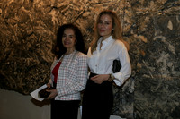 Carmen Celaya de Valdez y Astrid Valdez