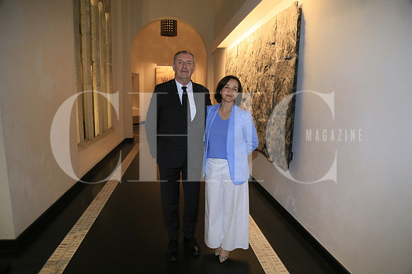 Pierre Raynaud y Yolanda Falcón