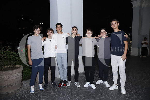 Bernardo Parada, José Fájer, Marcelo Nájera, Rodrigo González, Jacobo Martínez, Adrián Martínez y Bernardo Zambrano