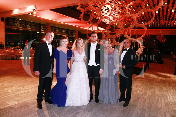 Enrique Salinas, Minerva Villarreal de Salinas, Sofía Salinas, Mario Blázques, María Rlena Villaseñor de Blásquez y Mario Blásquez Díaz
