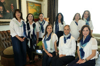 Adriana Cantú, Lourdes Suárez, Sandra González, Ana Roesh, Silvia Barba, Isabel Roenes, Lorena Medellin, Gina Zertuche y Laura Garza (4)