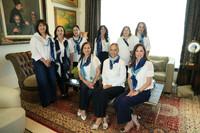 Adriana Cantú, Lourdes Suárez, Sandra González, Ana Roesh, Silvia Barba, Isabel Roenes, Lorena Medellin, Gina Zertuche y Laura Garza