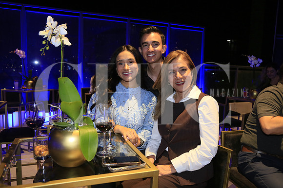 Daniela San Miguel, Javier Barragán y Patricia Pérez