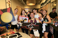 Ale Assad, María José González, Daniela Diez, Roberta Martínez y Paloma Farias