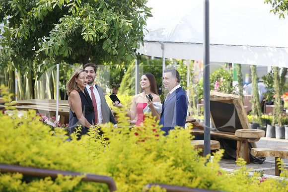 Lucia Valdes, Gabriel Elizondo, Jimena Guajardo y Adalberto Guajardo