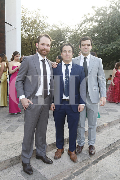 Carlos Bremer, Rodrigo Guevara y David Quintanilla